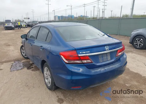 2014 Honda Civic Lx z USA, uszkodzony, nr VIN 19XFB2F54EE067122